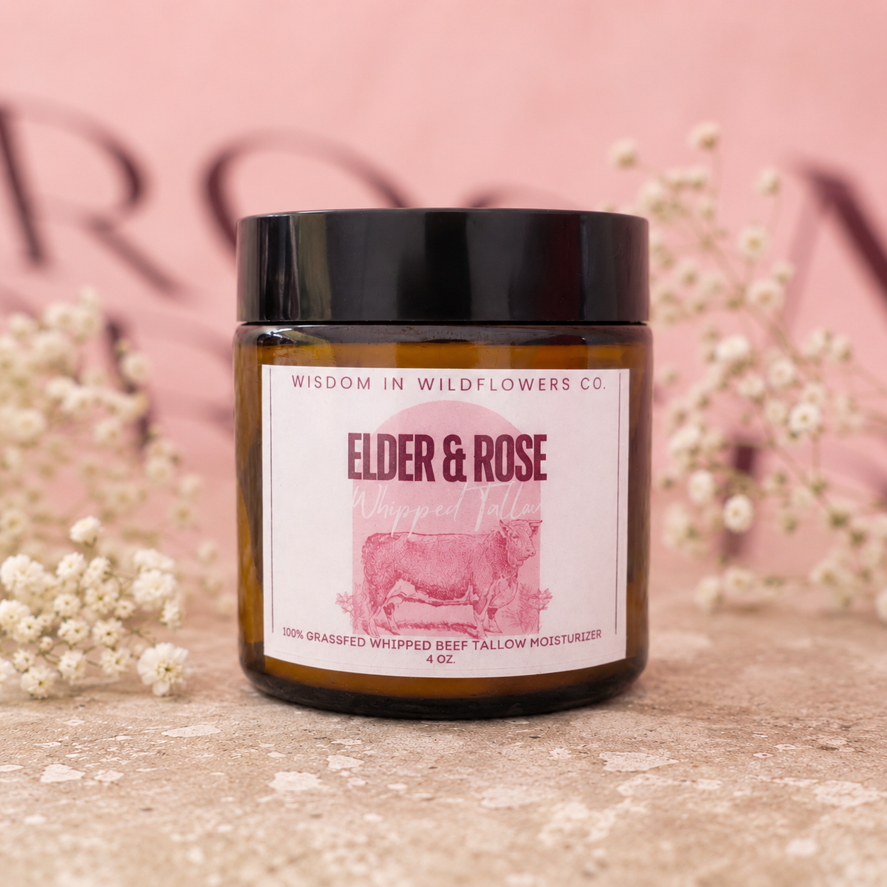 Elder & Rose Whipped Tallow