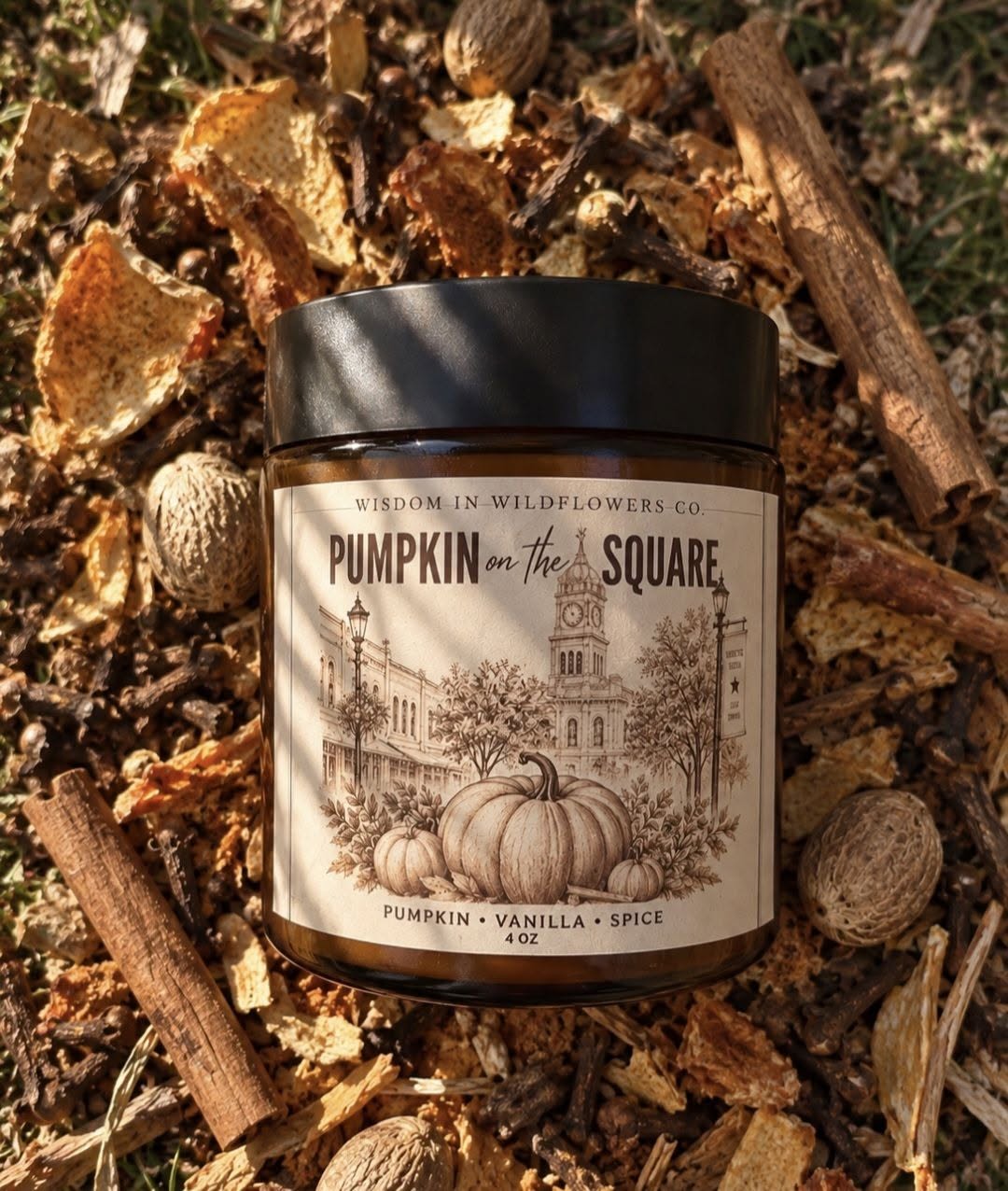 Pumpkin on the Square Tallow (Limited Time)